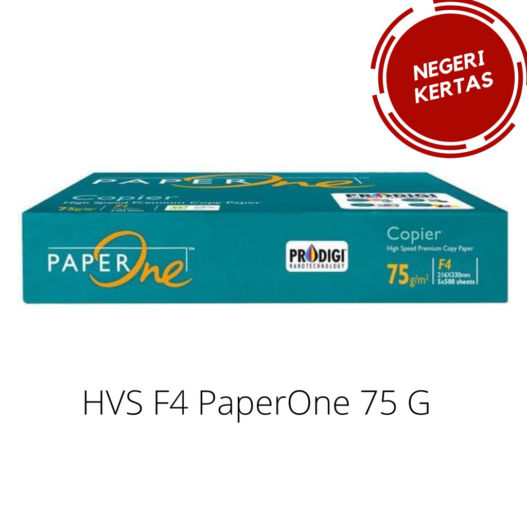 Jual Kertas Hvs F4 75 Gr Paperone Shopee Indonesia