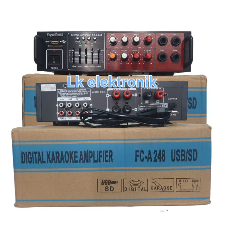 Jual Power Amplifier DAT DA6280 Original Speaker Aktif Pasif / Ampli ...