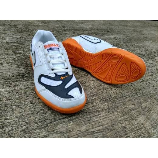 Jual Sepatu bulutangkis badminton eagle all england putih origin murah ...