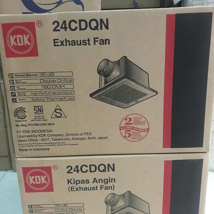 Jual Ceiling Exhaust Fan Plafon Sirocco Kdk Cdqn Inch Cerobong