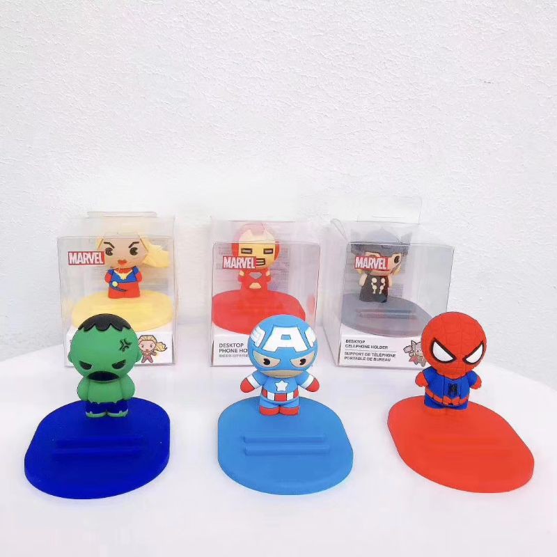 Jual Viralkan85 Desktop phone Lazy holder bracket stand marvel ...
