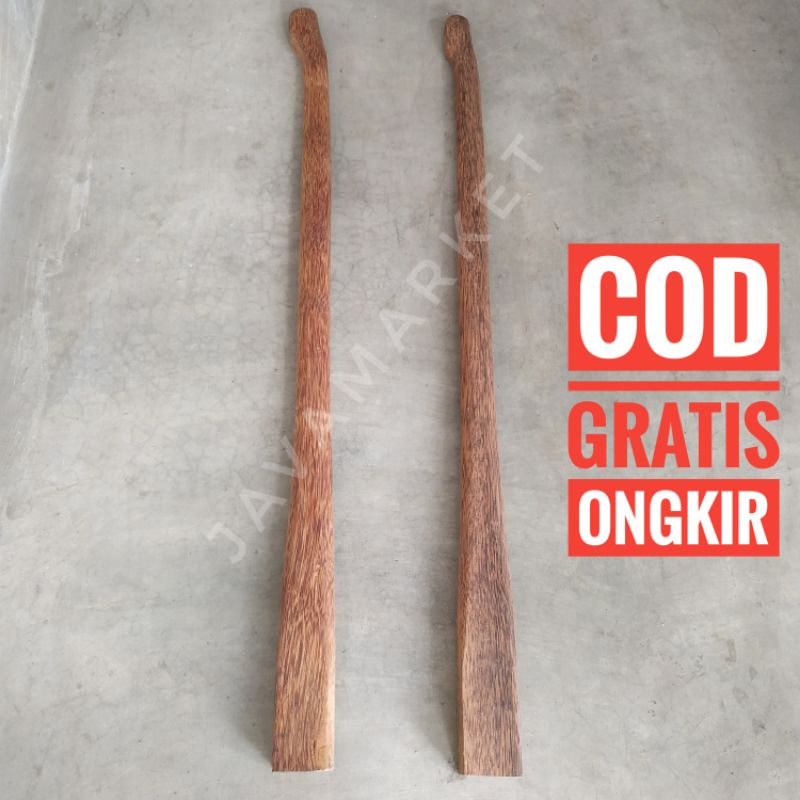 Jual Doran Blitar Pacul | Gagang Glugu Halus | Cangkul Pacol Baja Anti ...