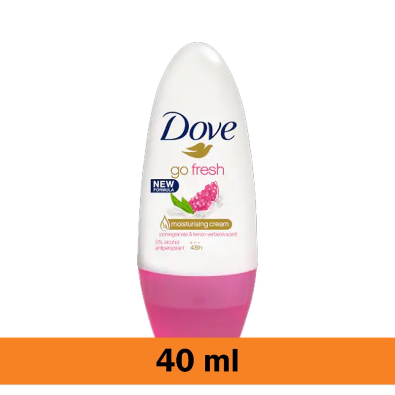 Jual Dove go fresh pomegranate deodorant roll on 40 ml Shopee Indonesia