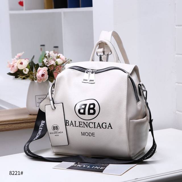 Jual Balenciaga mode backpack 8221 Shopee Indonesia