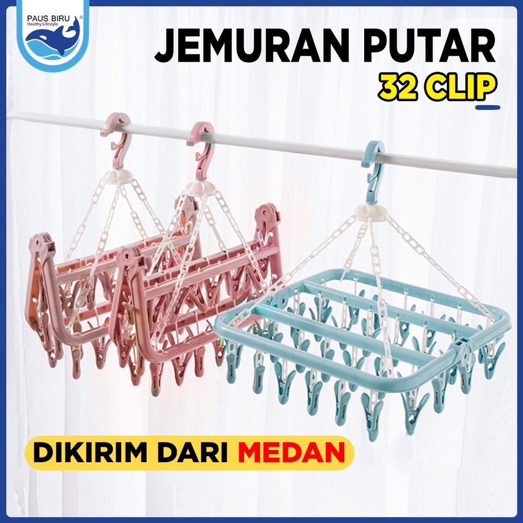 Jual Paus Biru Hanger Serbaguna Jepit Gantungan Baju Gantungan Jemuran Shopee Indonesia