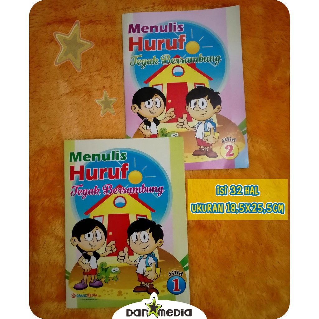 Jual Buku Belajar Latihan Menulis Tegak Bersambung | Shopee Indonesia