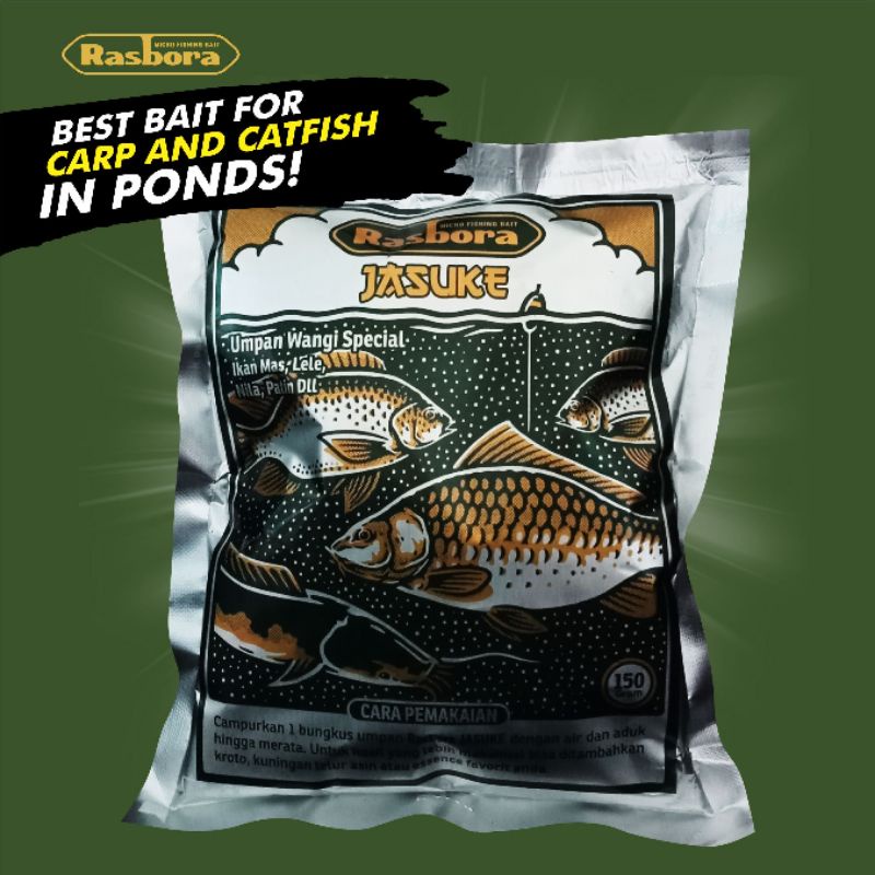 Jual Umpan Ikan Mas Rasbora Jasuke Dan Spesial Amis Kemasan 150gr