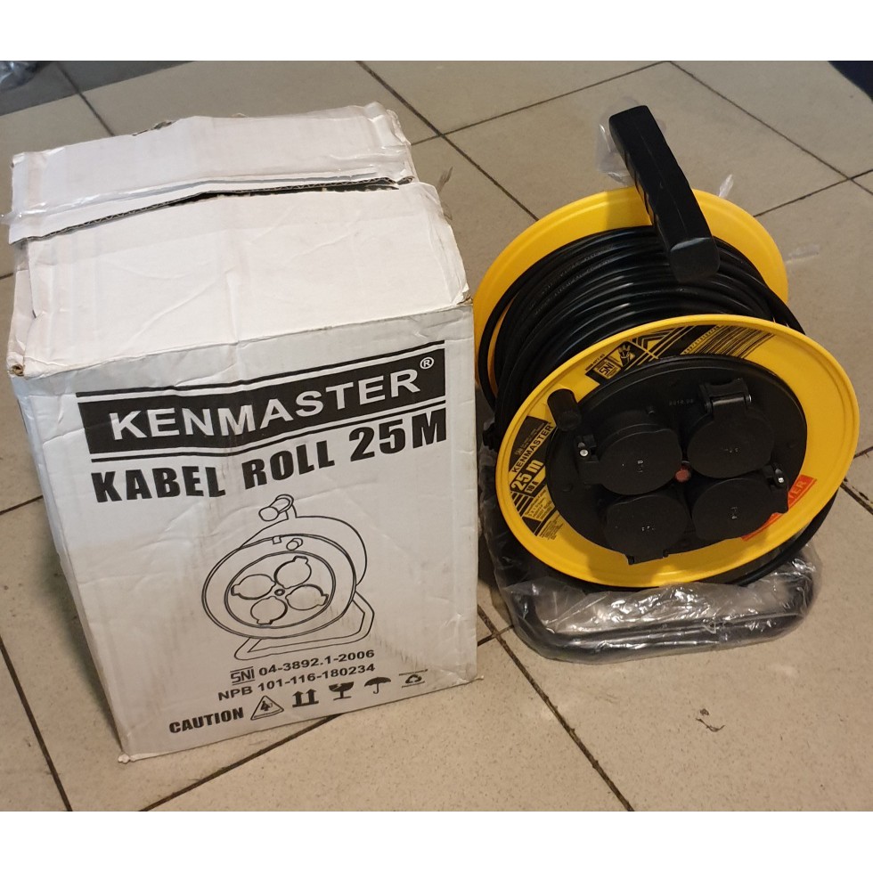 Jual Kabel Roll 25 Meter Kenmaster Shopee Indonesia