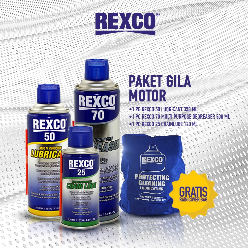 Jual REXCO PAKET GILA MOTOR - GRATIS PENUTUP TAS REXCO | Shopee Indonesia