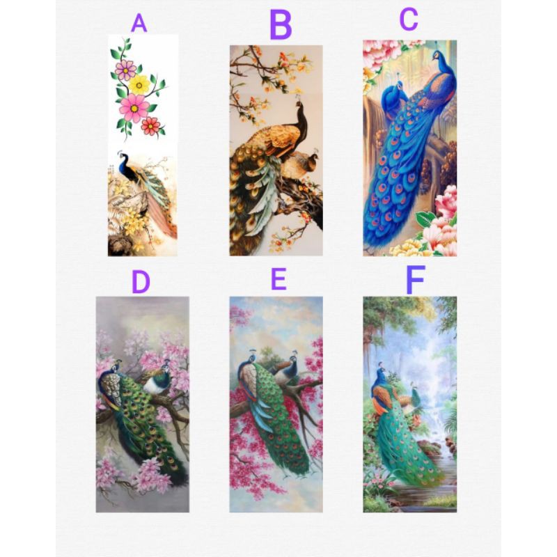 Jual STIKER KACA MOTIF MERAK (A-F) | Shopee Indonesia
