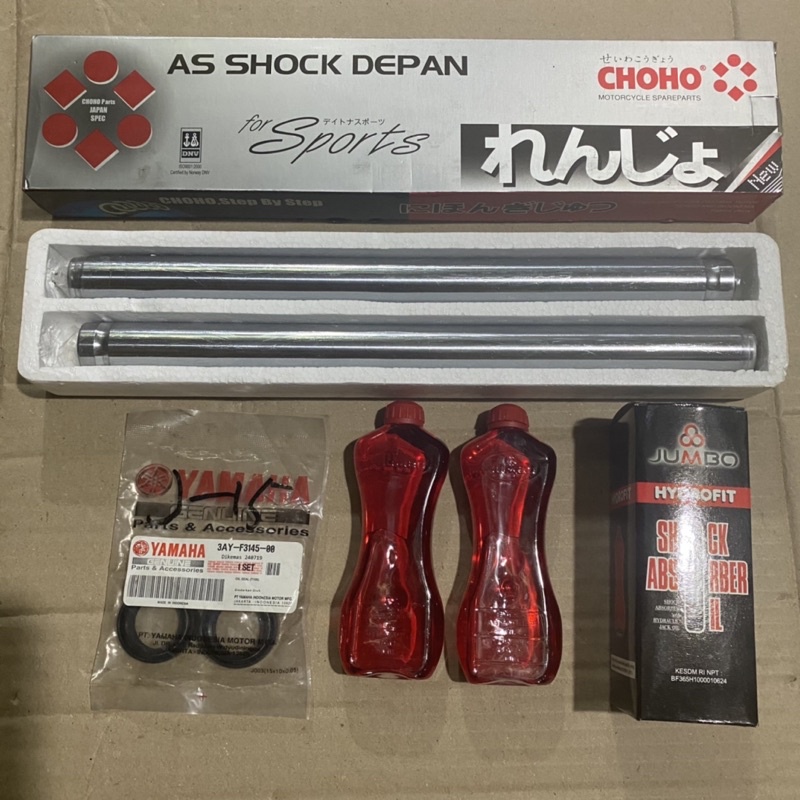 Jual Paket As Shock Sok Depan Jupiter Mx King Cc Shopee Indonesia