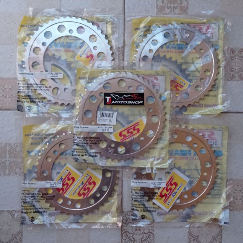 Jual Gear CBR250RR belakang SSS Original Shopee Indonesia