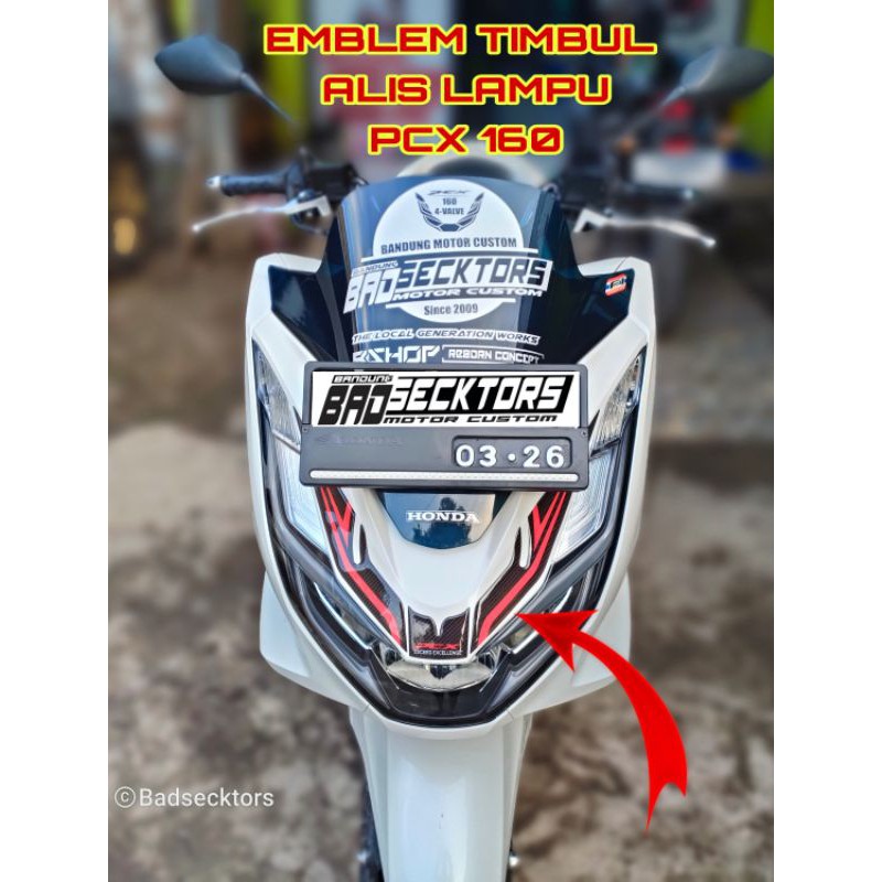 Jual Emblem D List Lampu Honda Pcx Shopee Indonesia