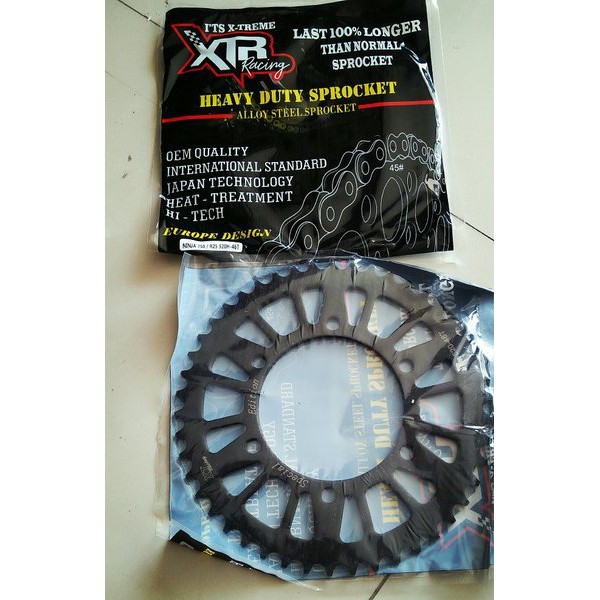 Jual GEAR GIR SET NINJA 250 R25 YAMAHA R25 520 43 44 45 46 47 EXTREME ...