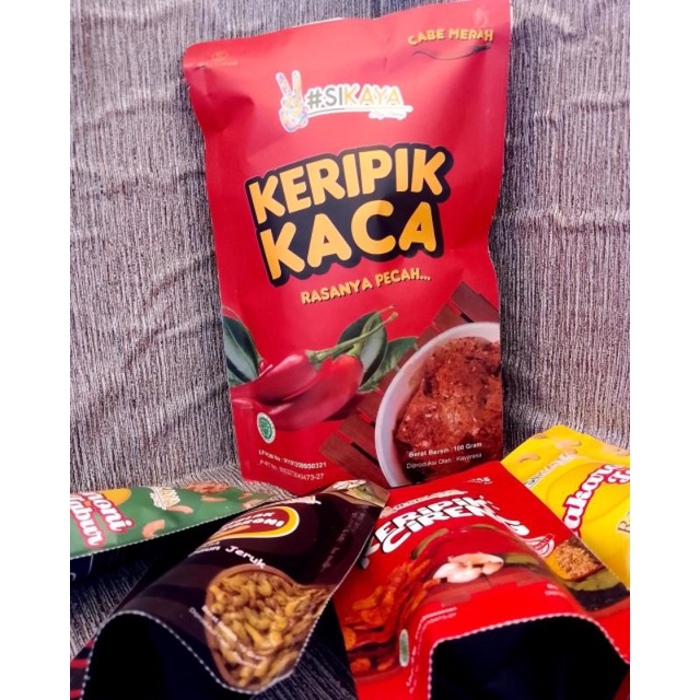 Jual KERIPIK KACA SIKAYA/KRIPCA | Shopee Indonesia