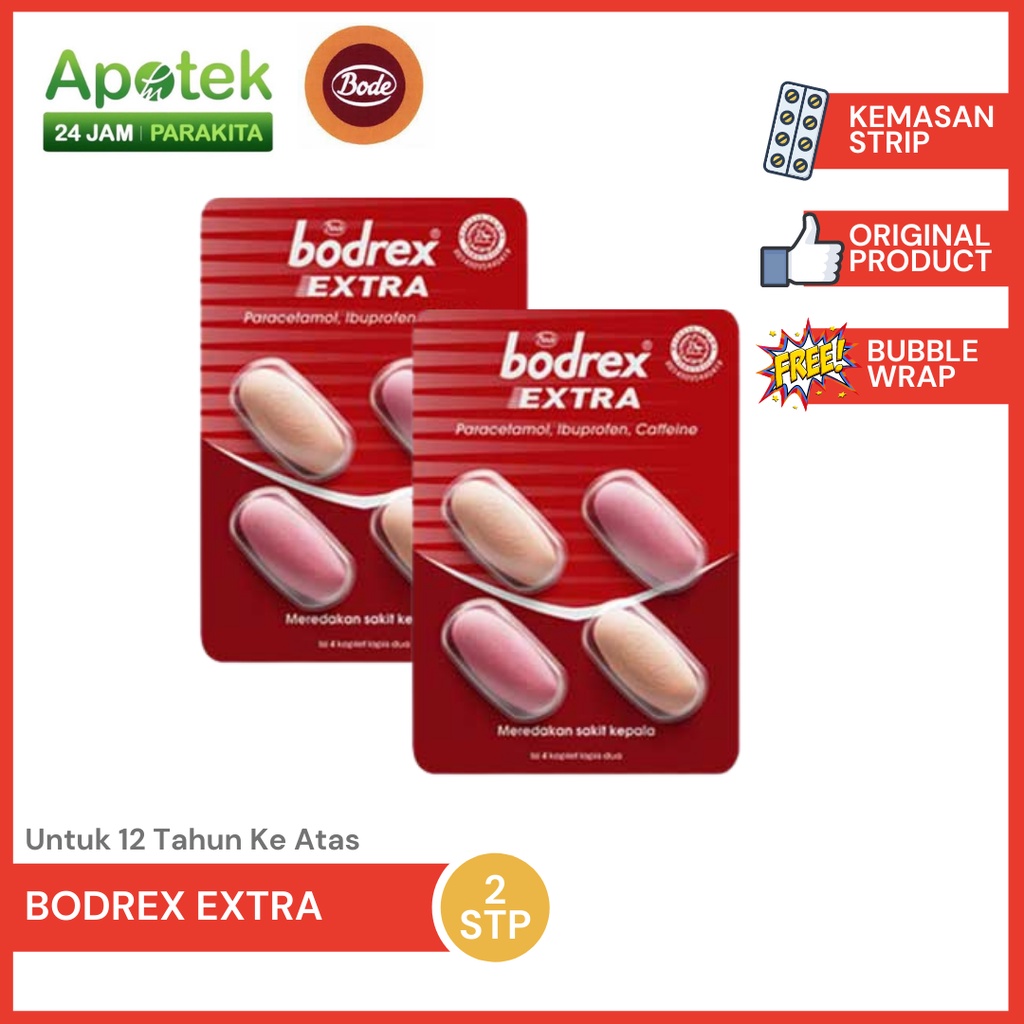 Jual Bodrex Tablet / Bodrex Untuk Flu & Batuk / Meringankan Rasa Nyeri