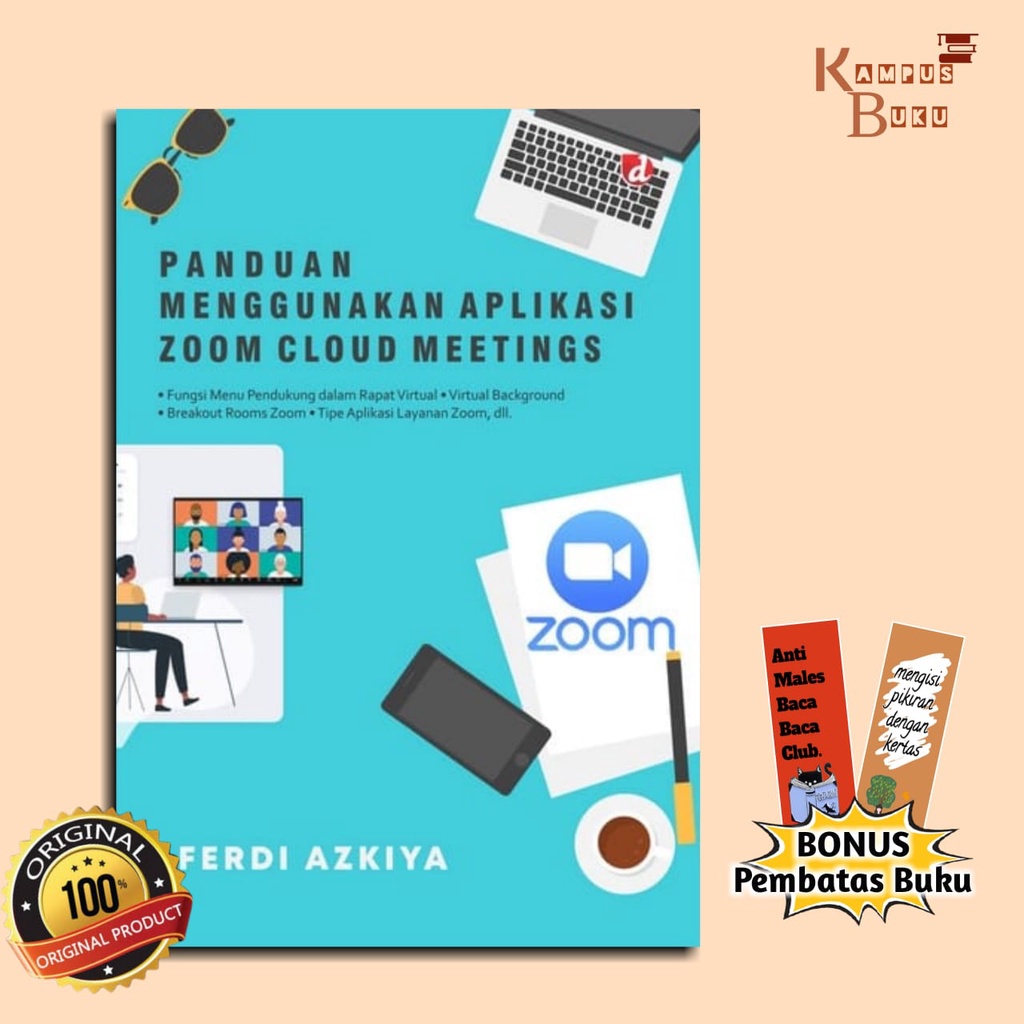 Jual Buku Panduan Menggunakan Aplikasi Zoom Cloud Meetings - ORI ...