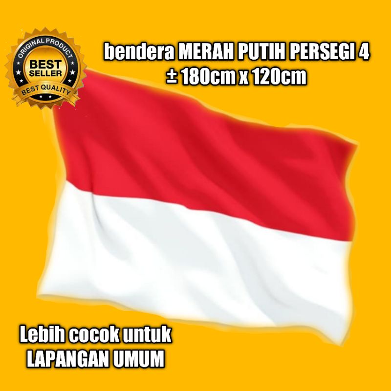 Jual Bendera Merah Putih 180 X 120 Cm Shopee Indonesia