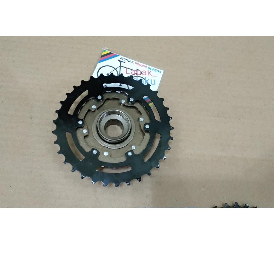 sprocket shimano megarange 7 speed