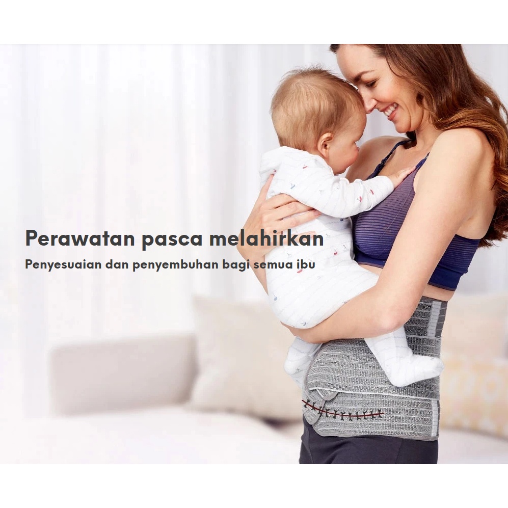 Jual MAMAWAY Nano Bamboo Postnatal Recovery & Support Belly Band ...