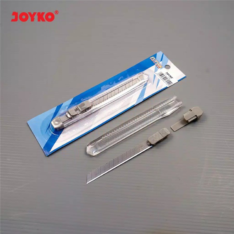 Jual Cutter Silet Joyko Cu 10bc Pemotong Kertas Shopee Indonesia 