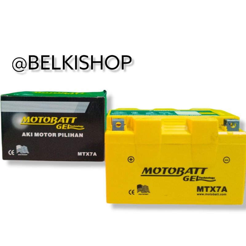 Jual AKI MOTOR PULSAR NS200 MTX7A 7 Ah | Shopee Indonesia