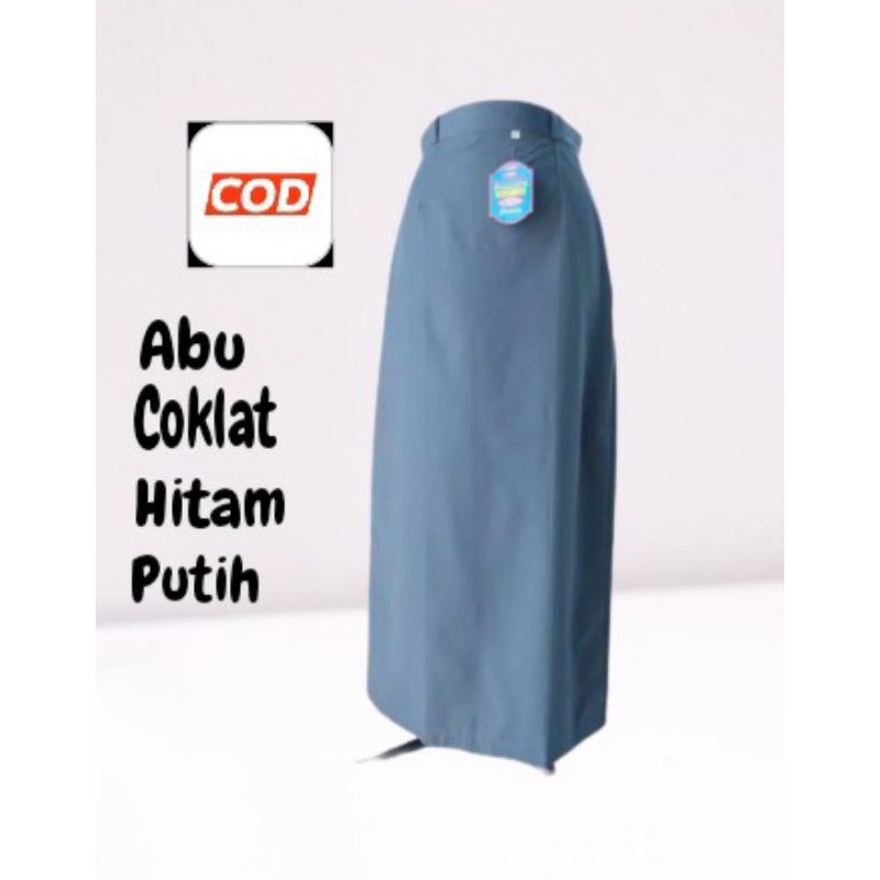 Jual Rok span model A SMA/SMK abu, coklat, hitam, putih. | Shopee Indonesia