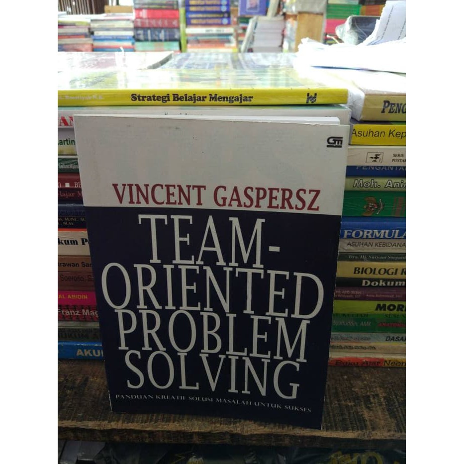 Jual Buku Team Oriented Problem Solving By Vincent Gaspersz Bahasa ...