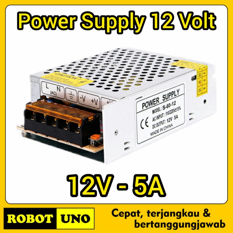 Jual Switching Power Supply 12V 5A | Shopee Indonesia