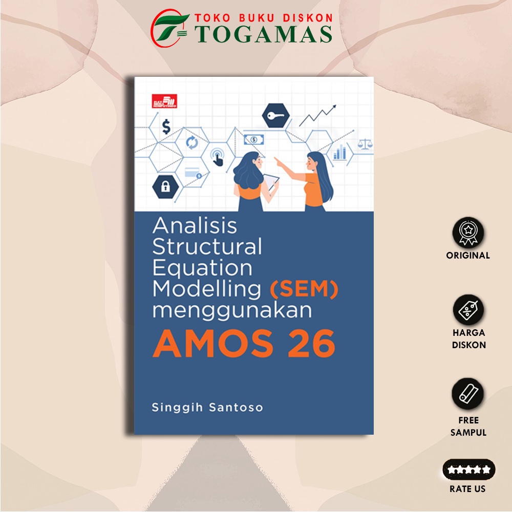 Jual Analisis Structural Equation Modeling (Sem) Menggunakan Amos 26 ...