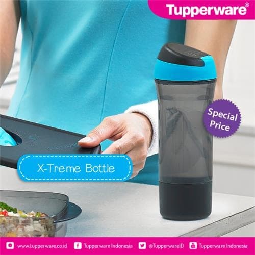 Jual tupperware extreme bottle / x-treme bottle xtreme bottle black ...