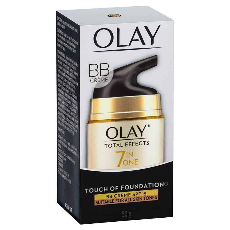 Jual OLAY TOTAL EFFECT 7 IN 1 BB CREME SPF 15 50G | Shopee Indonesia