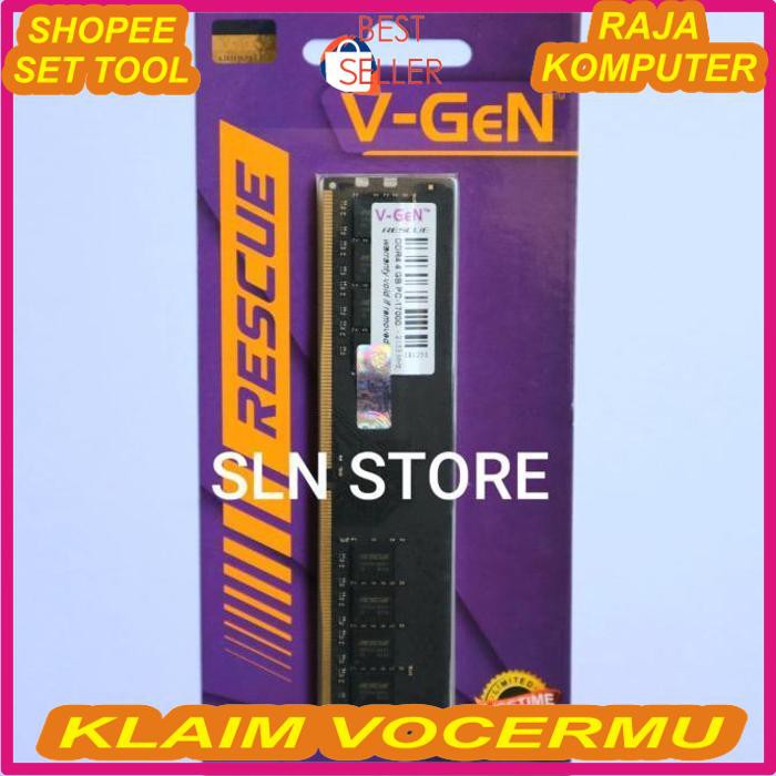 Jual Jual Ddr Gb Pc Mhz V Gen Rescue Ram Pc Vgen Ram