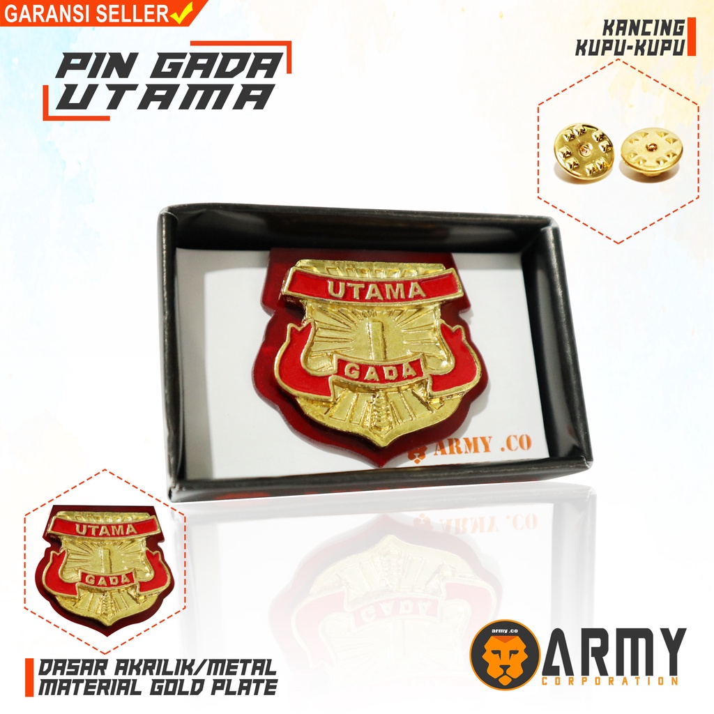 Jual pin gada utama akrilik | Shopee Indonesia