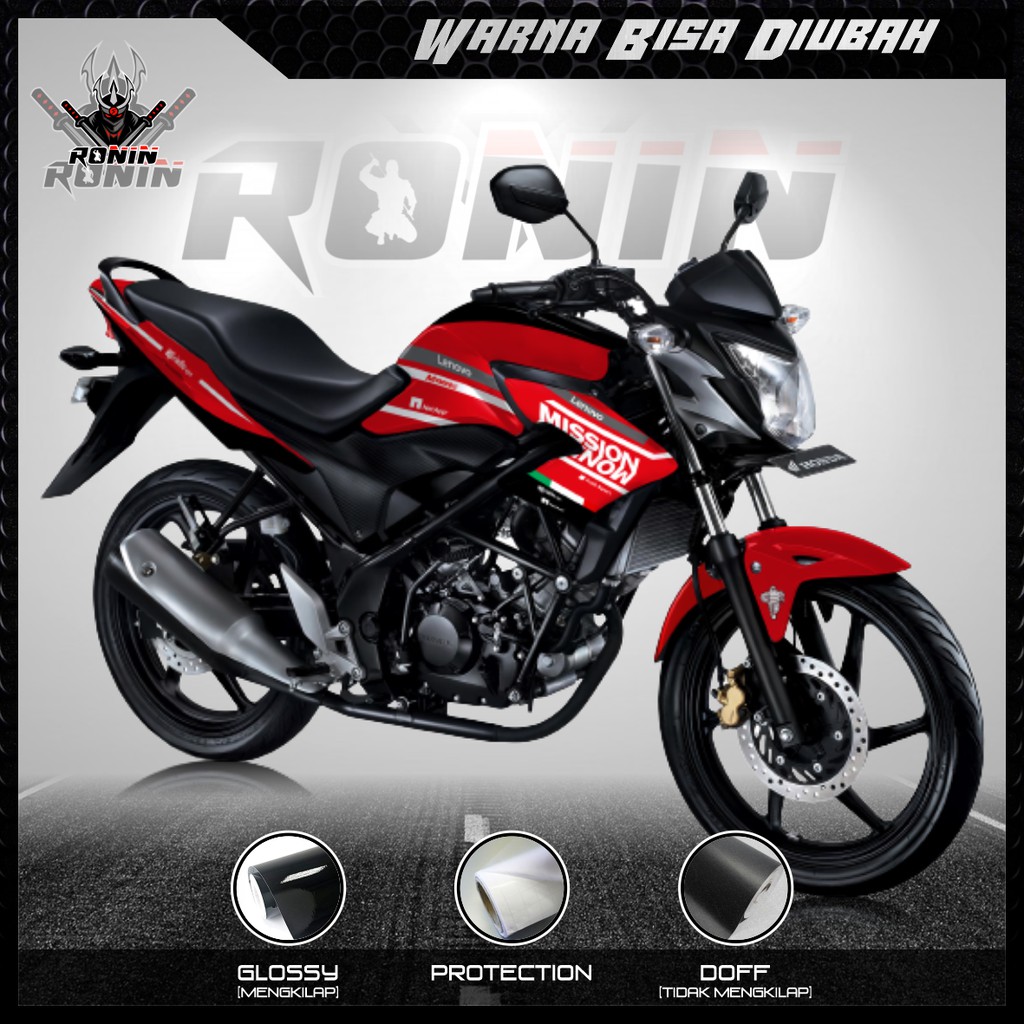 Jual Sticker Decal CB 150R Old, CB 150R V1, CB 150 R (Motif Mission ...