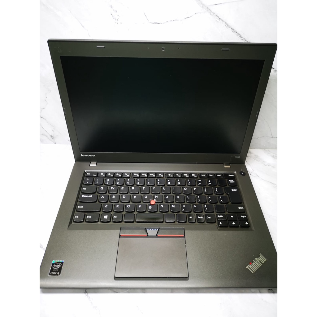 Jual Laptop Lenovo Thinkpad T450 Core I5 Gen5 Ram 8gb Ssd 128 Shopee