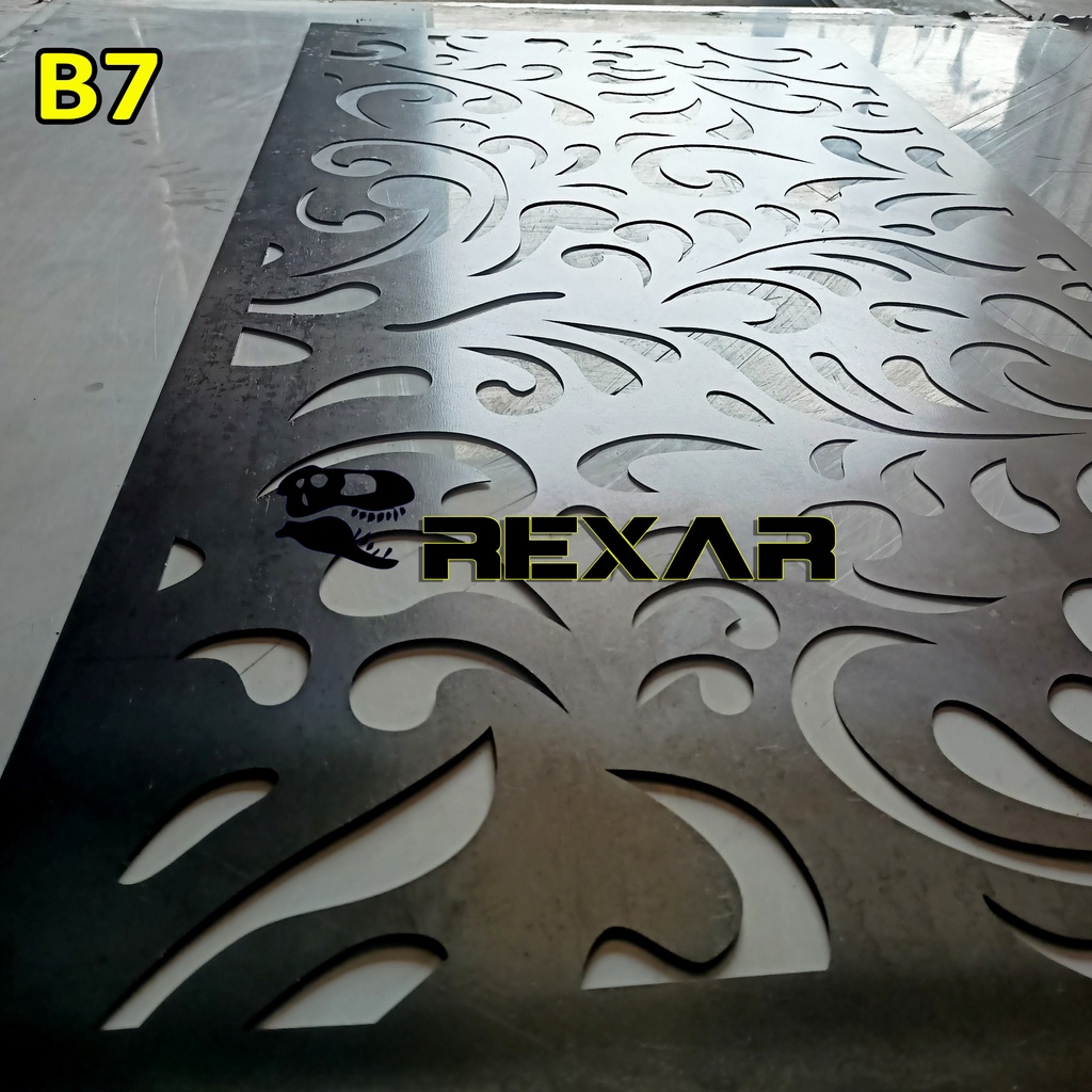 Jual Plat Motif 60x120 Cm Type B Ornamen Pagar Laser Cutting Shopee Indonesia 1680