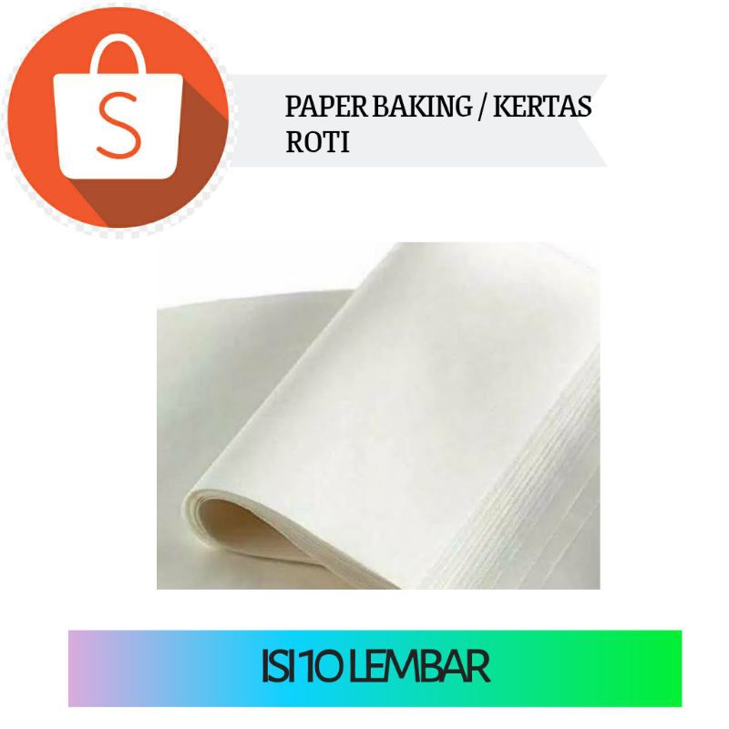 Jual paper baking / kertas roti isi 10 | Shopee Indonesia