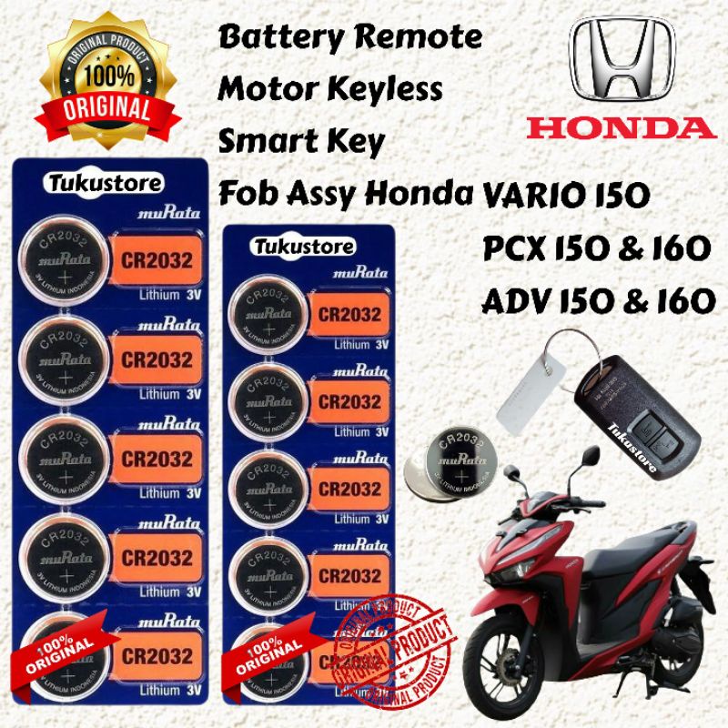 thumbnail image 2 of 5-Pack CR2032 Batteries – Replacement For Acura Smart Key Fobs & More – Sony Murata Compatible 2 of 6