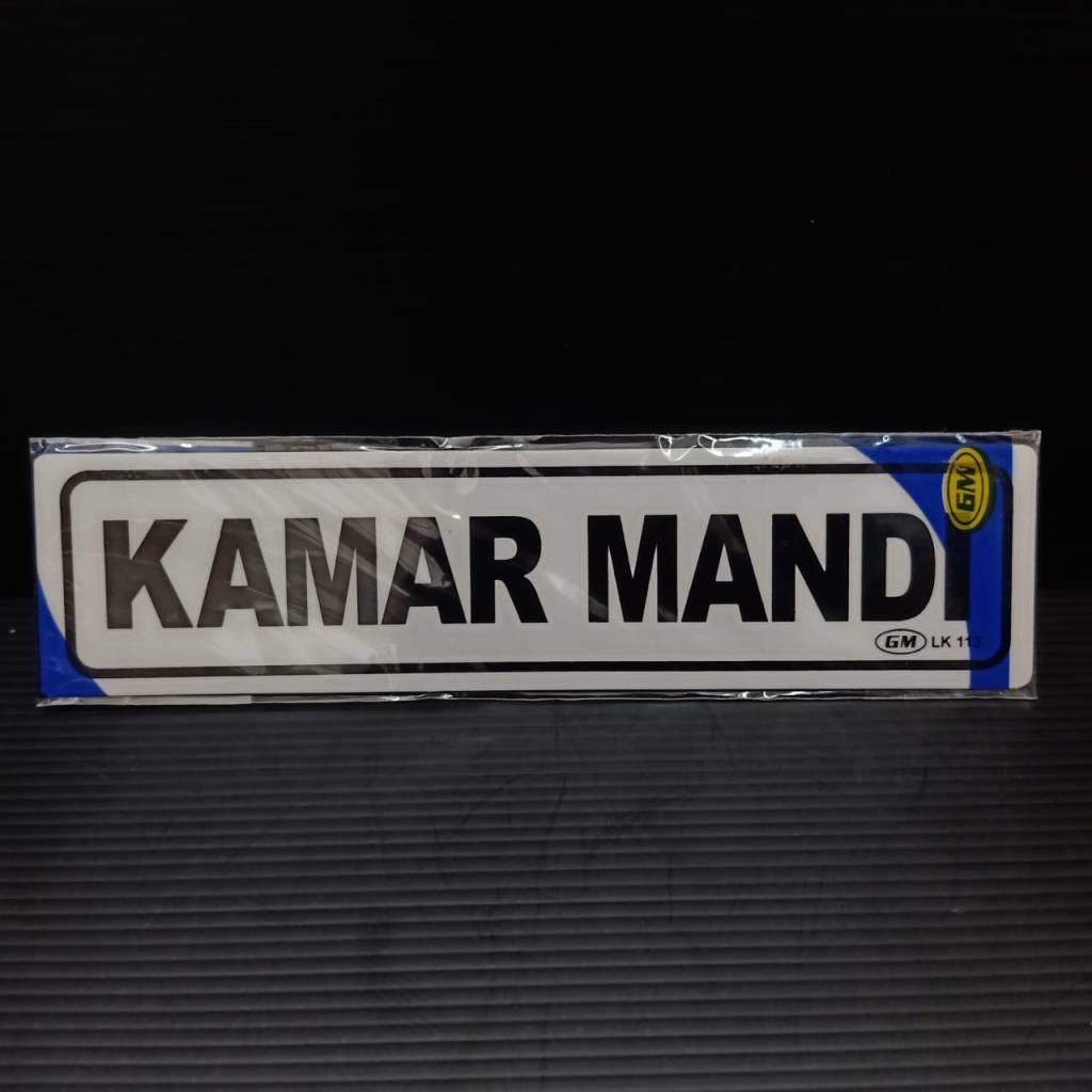 Jual Acrylic Gm Tulisan Kamar Mandi | Shopee Indonesia