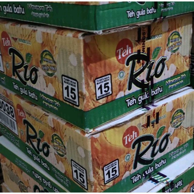 Jual Teh rio 1 dus isi 24 pcs | Shopee Indonesia