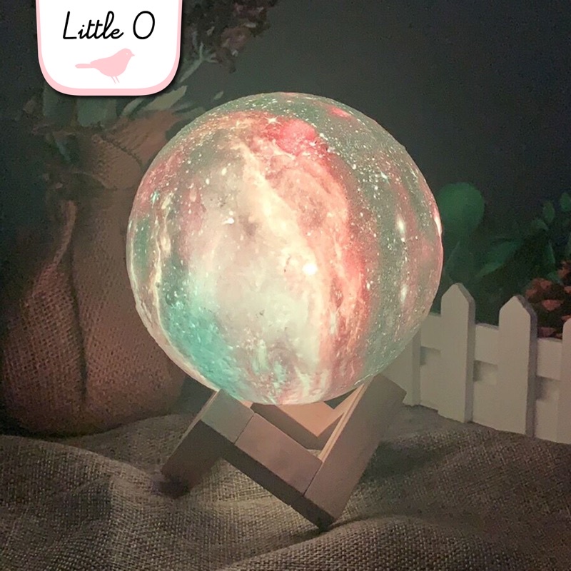 Jual NEW! Moon Lamp with wooden base / lampu moon / lampu tidur unik