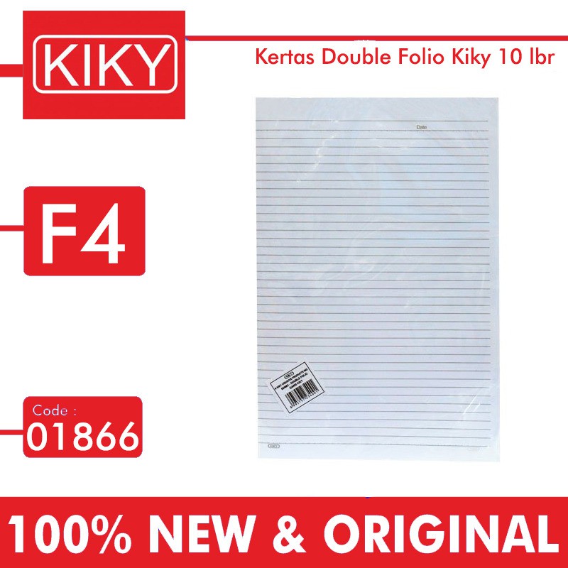 Jual KERTAS DOUBLE FOLIO KIKY 10 LEMBAR | Shopee Indonesia