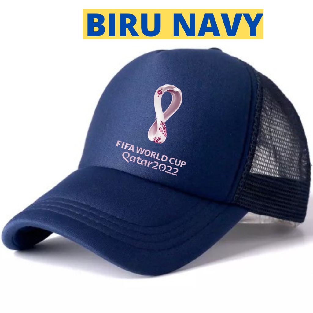Jual Topi Jaring Jala Hat Trucker Maskot Piala Dunia Fifa World Cup ...