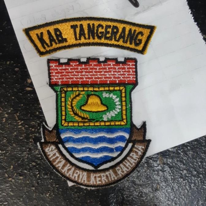 Jual Emblem Bordir Logo Kota Tangerang Shopee Indonesia