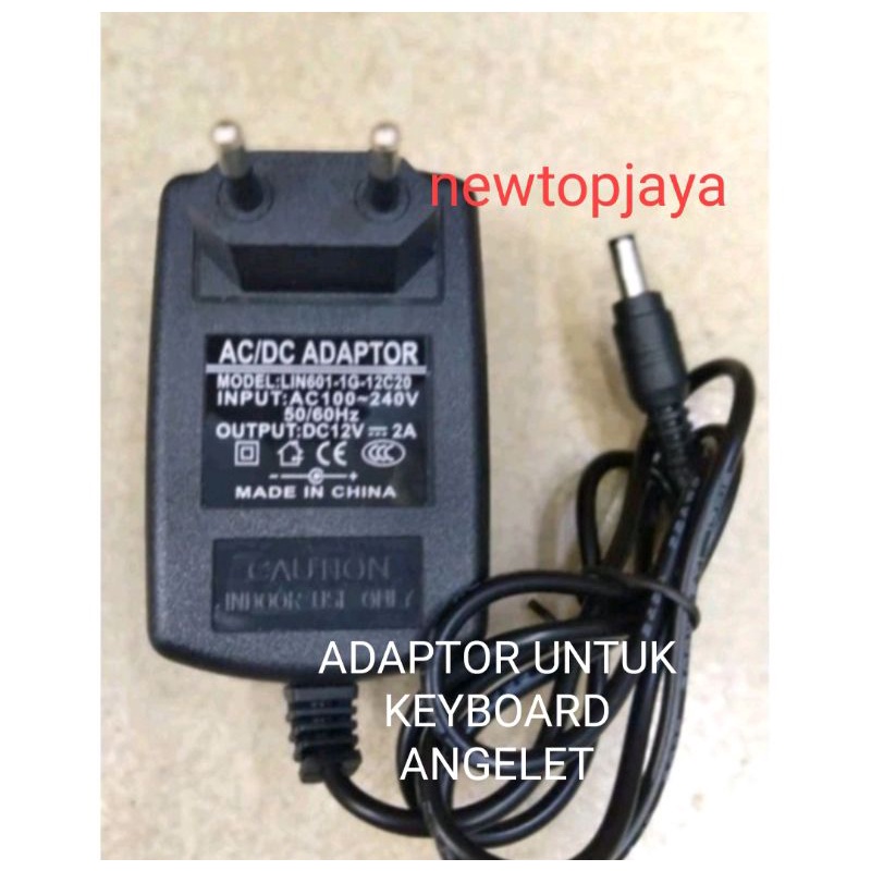 Jual ADAPTOR UNTUK KEYBOARD ANGELET XTS 690/12 VOLT | Shopee Indonesia
