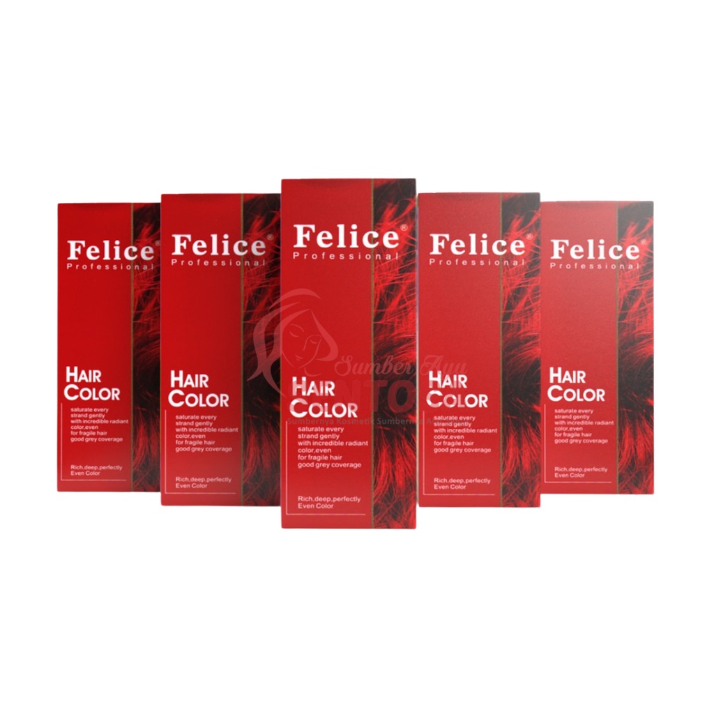 Jual FELICE PROFESSIONAL HAIR COLOR 60ML Shopee Indonesia
