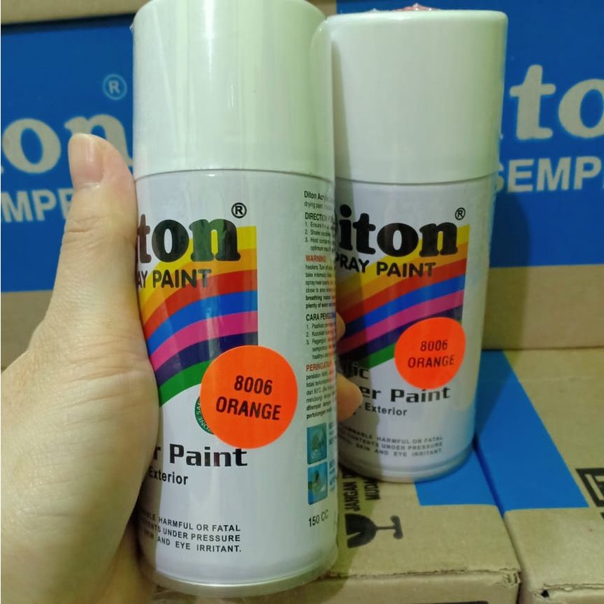 Jual DITON Spray Paint Acrylic Lacquer Paint Pilox Cat Semprot - 8006 ...