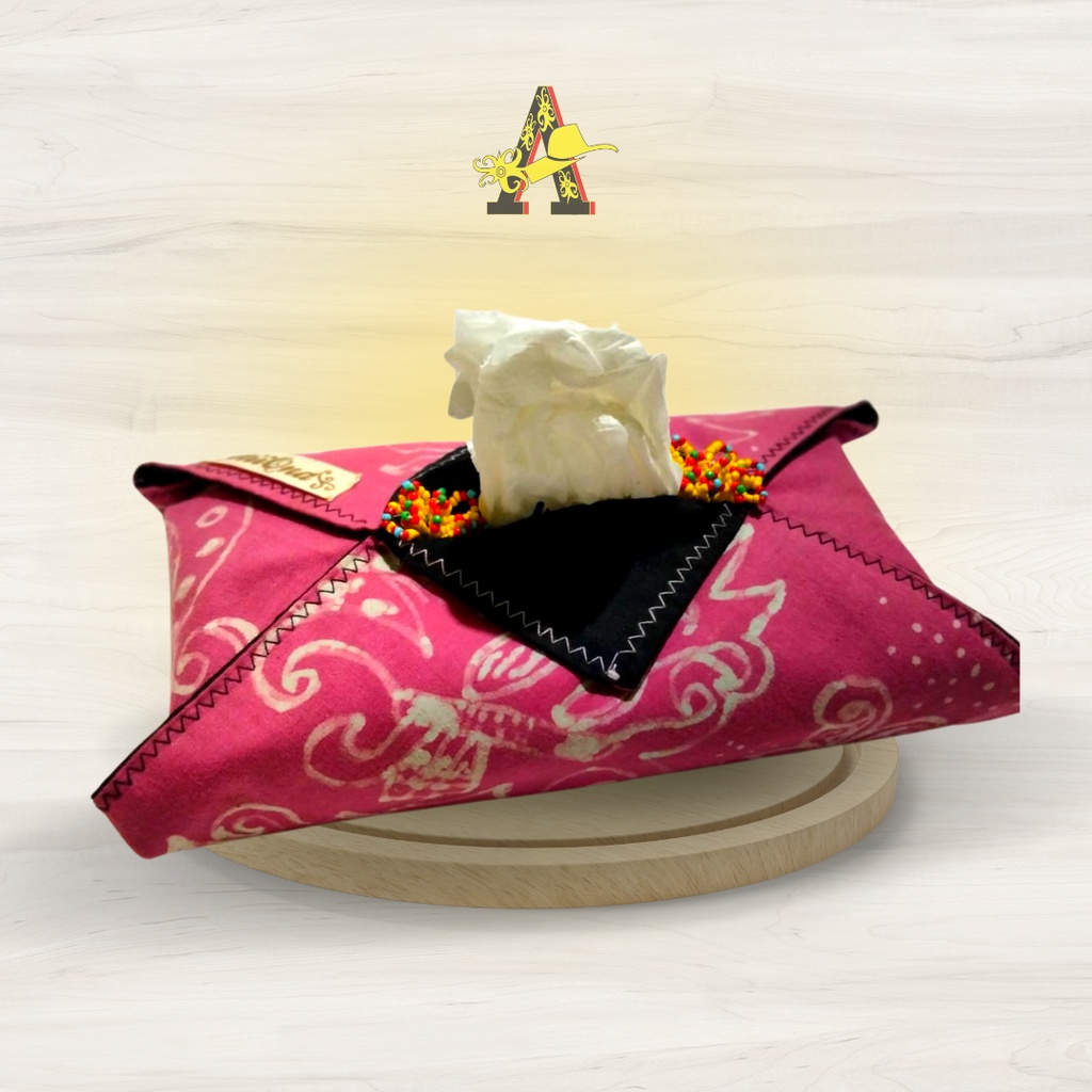 Jual [100% Batik Tulis Asli] Tempat Tissue Kain khas Kalimantan Timur ...