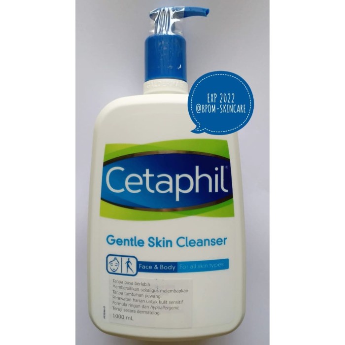 Jual Cetaphil Gentle Skin Cleanser 1 L Liter Litre 1l 1litre 1000 Ml